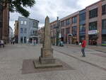 Brandenburg, Denkmal und H�user am Katharinenkirchplatz (10.07.2025)