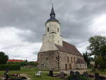 Cahnsdorf, evangelische Kirche, Feldsteinkirche aus dem 14.