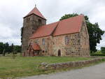 Terpt, evangelische Dorfkirche, erbaut im 14.