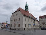 Finsterwalde, Rathaus am Markt, erbaut 1739 (09.06.2025)