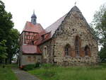 Go�mar, evangelische Kirche, Feldsteinkirche aus dem 14.