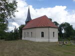Bamme, evangelische Kirche, verputzte Saalkirche, erbaut von 1730 bis 1735 (08.07.2025)