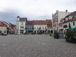 Senftenberg, H�user am Marktplatz (08.06.2025)