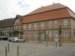 Wusterhausen/Dosse, Gebude des Heimatmuseums am Markt (09.07.2012)