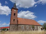 Fredersdorf, evangelische Kirche, Feldsteinkirche aus dem 13.