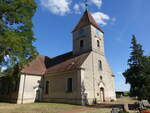 Krahne, evangelische Kirche, erbaut von 1764 bis 1773, Umbau 1904 (04.07.2025)