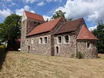 L�bnitz, evangelische Kirche, romanische Saalkirche, erbaut im 13.