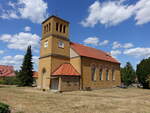 L�tte, evangelische Kirche, erbaut 1840 von Karl Friedrich Schinkel (04.07.2025)