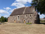 Preu�nitz, evangelische Kirche, turmlose Feldsteinkirche aus dem 13.