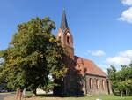 Petkus, evangelische Kirche, Feldsteinkirche aus dem 13.