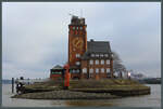 Das Lotsenhaus Seemannshft liegt an der Einfahrt zum Hamburger Hafen und beherbergt u.a.