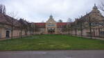 Jagdschloss Kranichstein, Sommerresidenz der Landgrafen von Hessen-Darmstadt, erbaut von 1578 bis 1580 (25.12.2019)