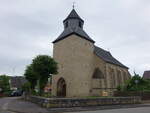 Haueda, neugotische evangelische Kirche, erbaut 1887 (30.05.2024)