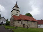 Langenthal, evangelische Kirche, erbaut ab 1556 (30.05.2024)