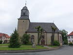 Oberlistingen, evangelische Kirche in der Mauerstrae (30.05.2024)