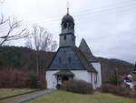 Oberauroff, evangelische Liebfrauenkirche, erbaut im 15.