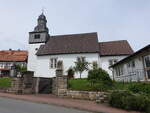 Helmighausen, evangelische Kirche, erbaut im 14.