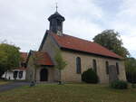 Geitelde, evangelische Kirche, erbaut von 1806 bis 1808 durch den Architekten H.
