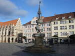 Braunschweig, Marktbrunnen und Stechinelli Haus (14.09.2025)