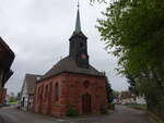 Brockensen, evangelische Dorfkirche, erbaut um 1900 (18.04.2025)