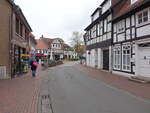 Sarstedt, Fachwerkh�user in der Steinstra�e (19.04.2025)