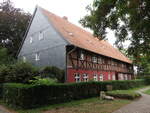 Barbecke, Pfarrhaus im Pfarrweg, erbaut 1703 (13.09.2025)