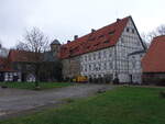 Apelern, Schloss M�nchhausen, erbaut von 1560 bis 1561 durch den Baumeister Jakob K�lling (06.12.2025)