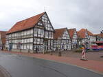 Springe, Fachwerkh�user am Marktplatz (06.12.2025)
