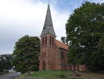 Ohlendorf, evangelische Kirche, erbaut von 1869 bis 1871 (11.09.2025)