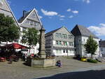 Arnsberg, Maximilianbrunnen am alten Markt (09.06.2024)