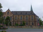 Salzkotten, Kirche der Kongregation der Franziskanerinnen, erbaut ab 1863 (03.06.2024)