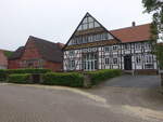 Bredenborn, Fachwerkhaus in der Knigstrae (02.06.2024)