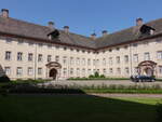 Innenhof von Schloss Corvey, erbaut von 1699 bis 1721 (14.06.2025)