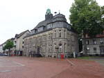 Lage, altes Rathaus am Marktplatz, erbaut 1863 (15.06.2025)
