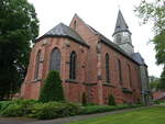 Lippling, Pfarrkirche Herz Jesu, neugotische Saalkirche erbaut 1900 (03.06.2024)