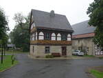 Atteln, historisches Voigthaus von 1588 am Spieker (02.06.2024)