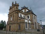 Bren, Jesuitenkirche Maria Immaculata, erbaut von 1754 bis 1773 nach Plnen von Franz Heinrich Roth (31.05.2024)