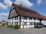 Oberense, Fachwerkhaus an der Strae An der Tigge (08.06.2024)