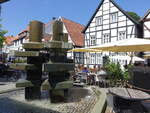 Soest, Ferdinand Freiligrath Brunnen am Vreithof (08.06.2024)