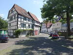 Soest, Fachwerkhuser in der Strae am Damm (08.06.2024)