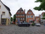 Warendorf, Fachwerkhuser am Krickmarkt (04.06.2024)