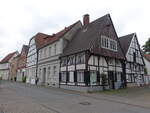 Warendorf, historische Huser in der Molkenstrae (04.06.2024)