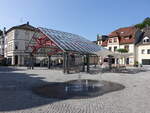 Plettenberg, H�user und Brunnen am Alten Markt (21.06.2025)