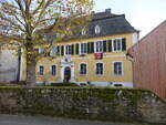 Bickendorf, Herrenhaus, Mansardwalmdachbau, erbaut im 18.