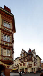 Unterwegs in der Altstadt von Koblenz.