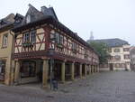 Meisenheim, ehemalige Markthalle am Marktplatz, erbaut um 1550 (26.07.2025)