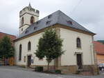 Rehborn, evangelische Kirche, Kirchturm 15.