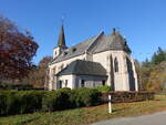 Buchholz, Pfarrkirche Maria Heimsuchung, neugotischer Saalbau von 1903 (08.11.2025)