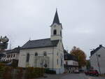 Hermeskeil, evangelische Kirche, klassizistischer Saalbau von 1853 (09.10.2025)