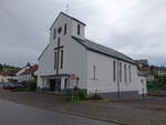 Michelbach, Pfarrkirche Maria Schmerzen, erbaut 1933 (01.08.2024)